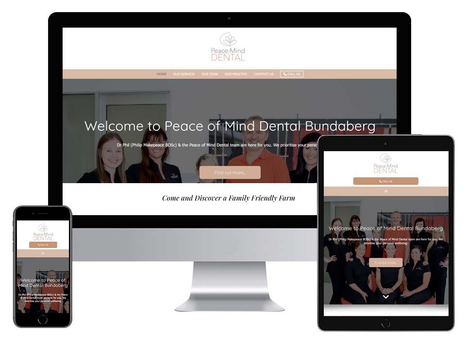 Dentist - website design