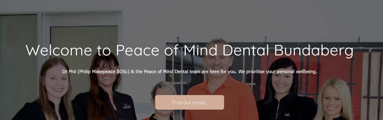 Case Study: Dentist Website – Peace of Mind Dental