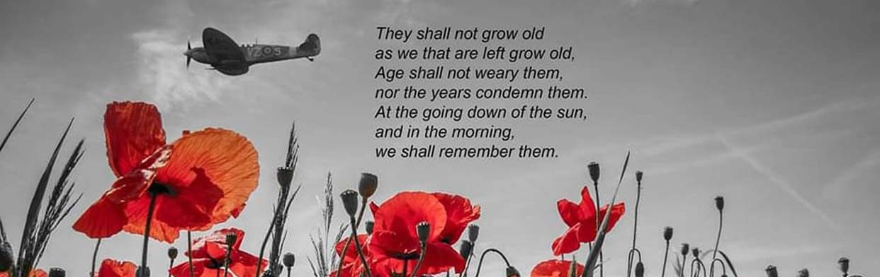Lest We Forget – Remembrance Day 2022