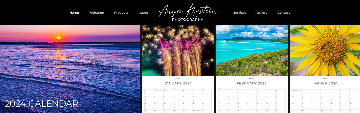 Anya Kirstein Photography - website design