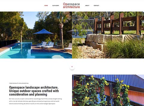 Openspace Architecture - website design Melbourne and Brisbane