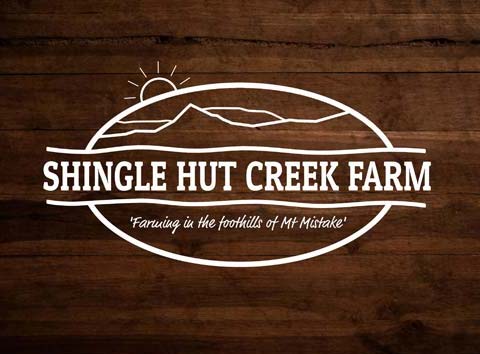 Shingle Hut Creek Farm - Logo Design